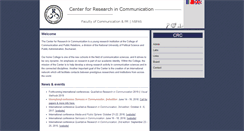 Desktop Screenshot of centrucomunicare.ro